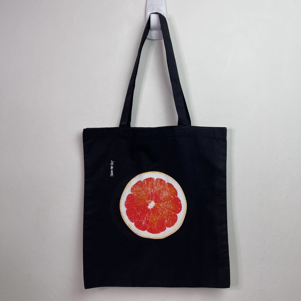 Saves The Day — Rare 2013 Tour Grapefruit Album Black Tote Bag Emo Pop Punk Band